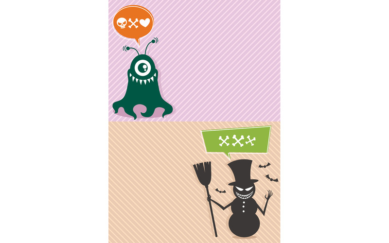 Monster Bakgrunder 2 - Illustration - Features Image 1