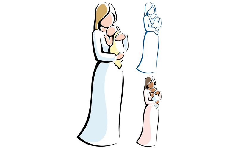 Mother and Child - Illustration - Features Image 1