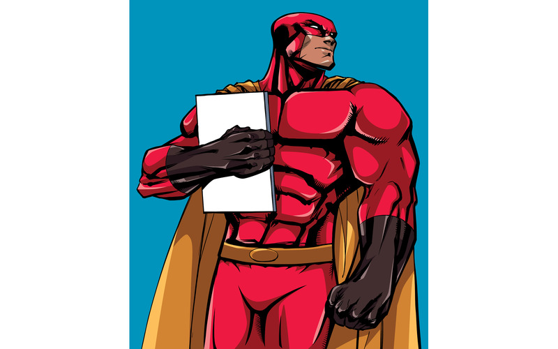 Superhjälteinnehavbok - illustration - Features Image 1
