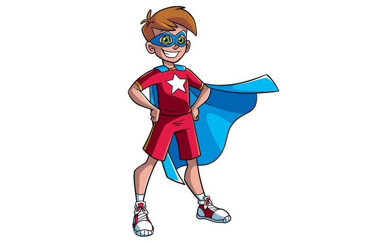 LITTLE-SUPER-BOY - Illustration - Features Image 1