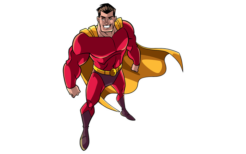 SUPERHERO-FROM-ABOVE - Illustration - Features Image 1