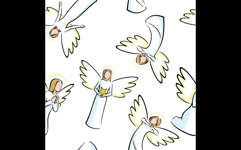 Angels Pattern - Illustration - Features Image 1