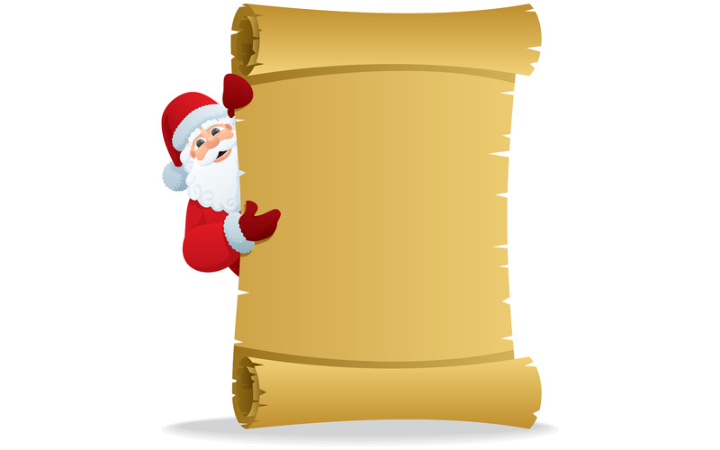 Santa Scroll 2 - Illustration - Features Image 1
