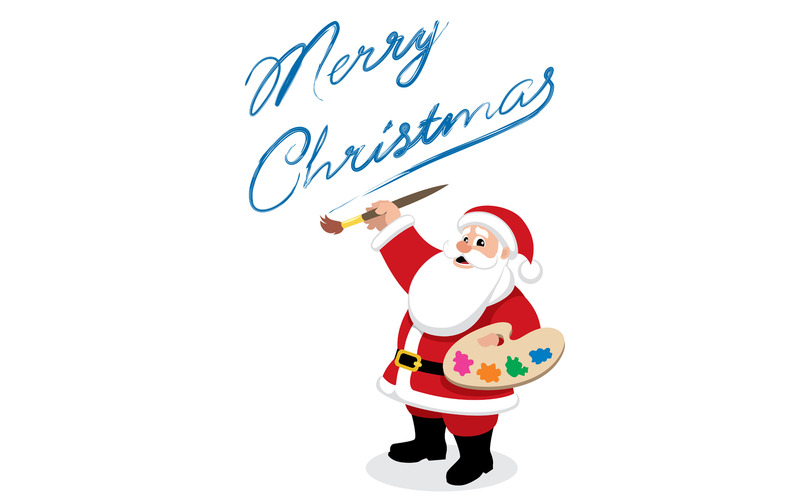 Santa Painter - Illustration - Features Image 1