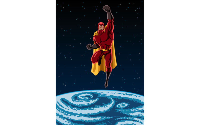 Jord och superhjälte - Illustration - Features Image 1