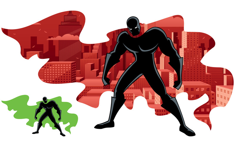 Superhero Abstract 2 - Illustration - Features Image 1