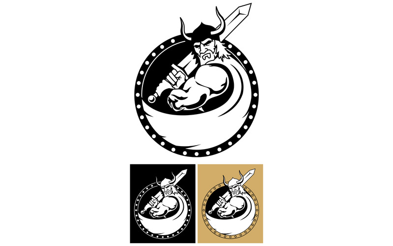 Viking With Sword - Illustration - Features Image 1