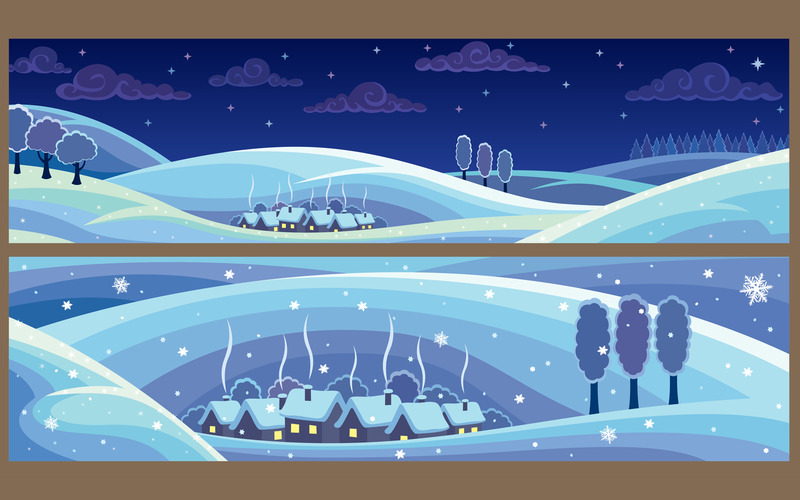 Winter Landscapes - Illustration - Features Image 1