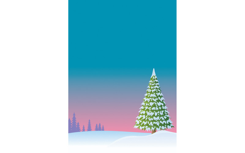 Vinterbakgrund 2 - Illustration - Features Image 1