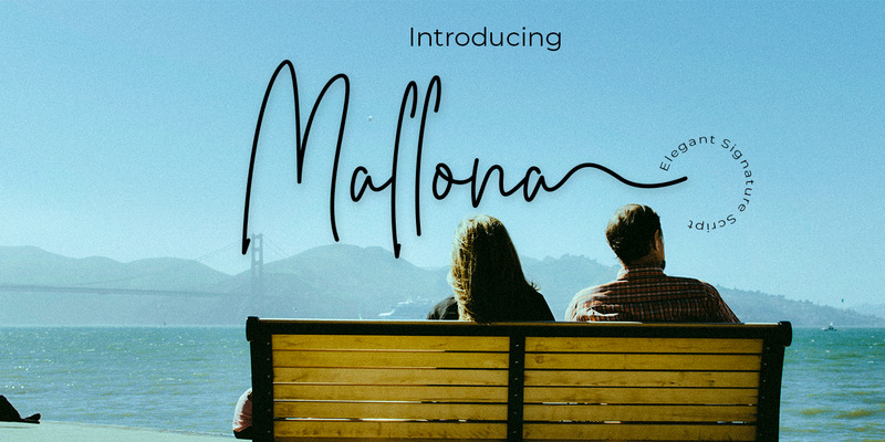 Mallona-lettertype - Features Image 1