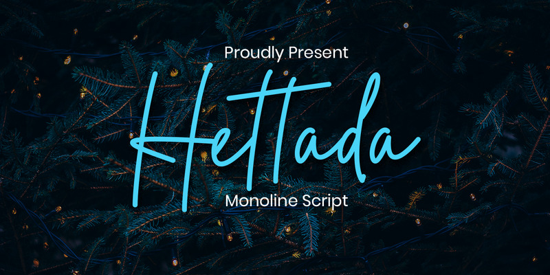 Hettada Font - Features Image 1