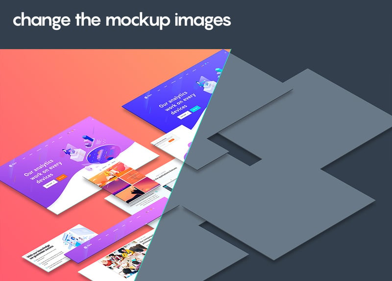 Mockup del prodotto Perspective Frames 1.0 - Caratteristiche Immagine 3