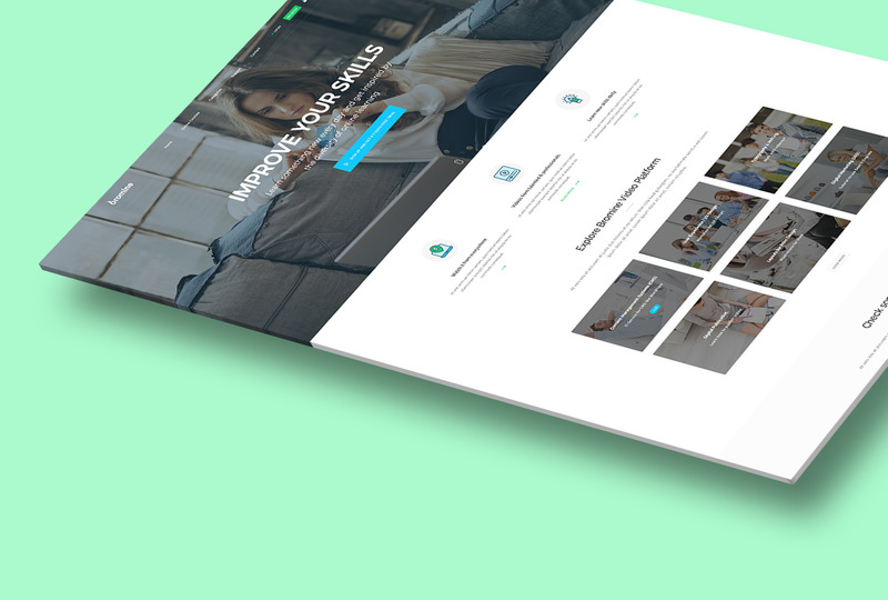 Mockup del prodotto bundle presentazione sito Web 3D - Caratteristiche Immagine 1