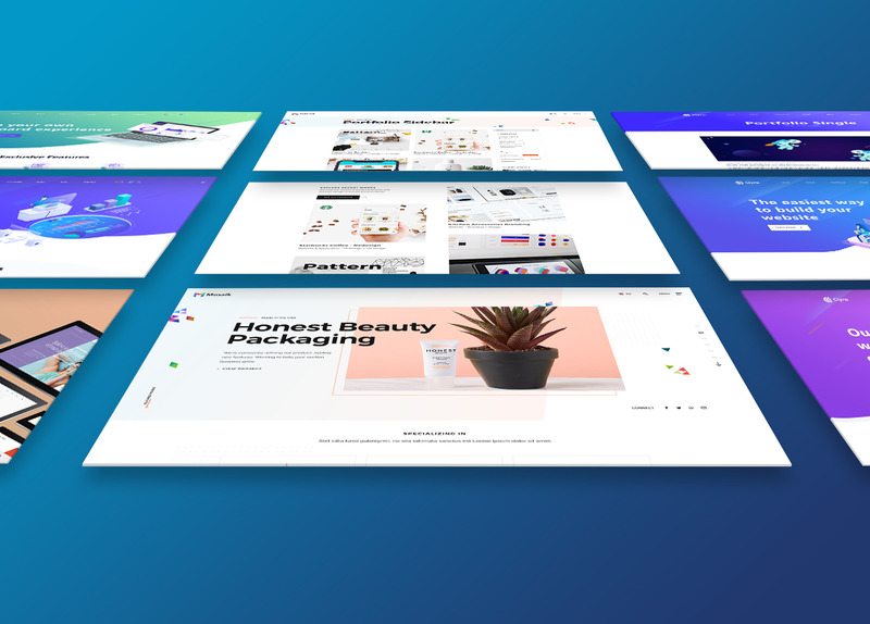 Mockup del prodotto per schermi prospettici - Caratteristiche Immagine 1