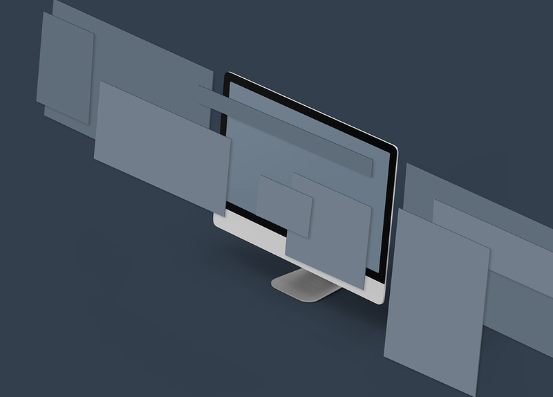 Isometric Website Screens 7.0 product mockup - Features Image 2