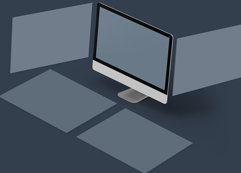 Isometric Website Screens 7.0 product mockup - Features Image 4