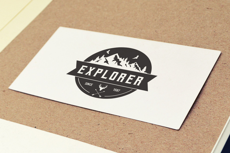 Modèle de logo d'explorateur - Caractéristiques de l’image 1