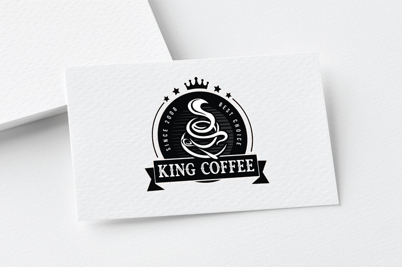King Coffee Vintage Logo Mall - Features Image 1