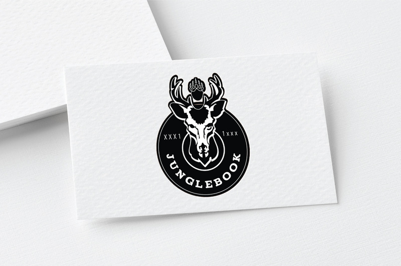 Dschungelbuch Vintage Logo Vorlage - Eigenschaften Bild 1