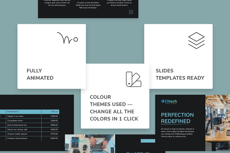 Tech Startup Presentation PowerPoint template - Features Image 2