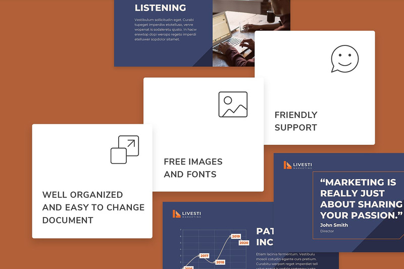 Marketing Agency Presentation PowerPoint template - Features Image 3