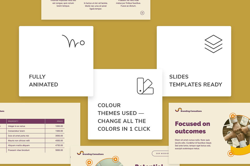 Branding Consultant Presentation PowerPoint template - Features Image 2