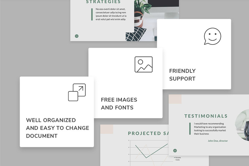 Digital Marketing Company Presentation PowerPoint template - Features Image 3