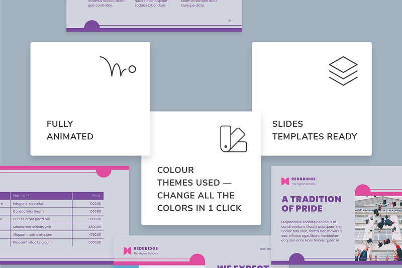 Education Presentation PowerPoint template - Features Image 2