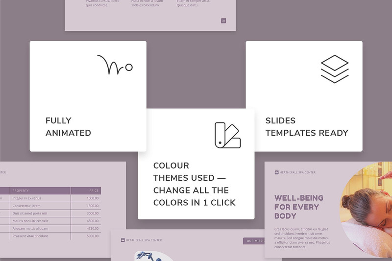 Massage Spa Salon Presentation Powerpoint Template