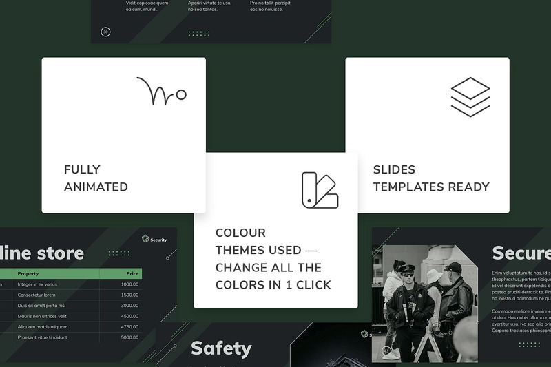 Security Guard Presentation PowerPoint template - Features Image 2