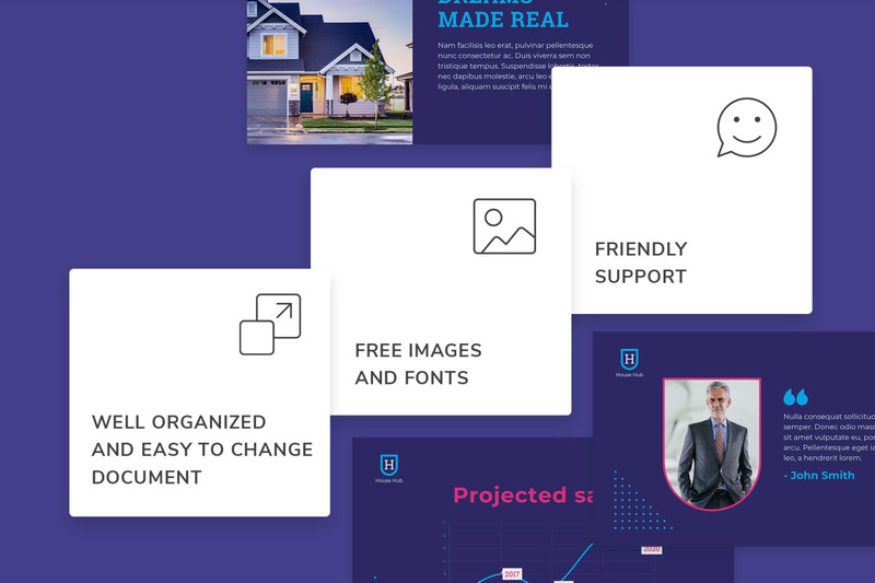 Smart House Presentation PowerPoint template - Features Image 3