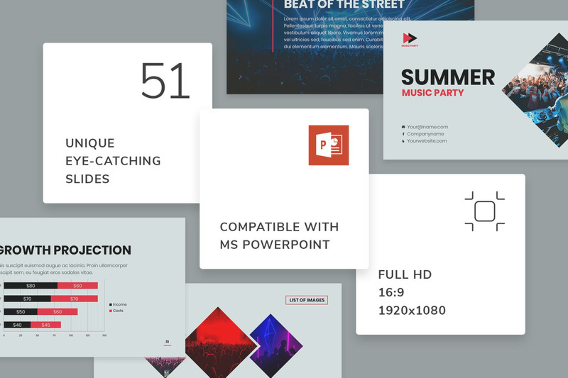 Author Presentation PowerPoint template - Features Image 1