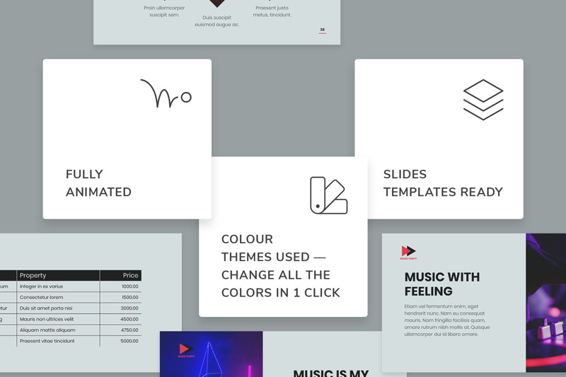 Author Presentation PowerPoint template - Features Image 2