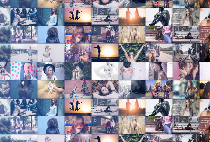 Slideshow Mosaic Opener After Effects Template - Features Image 1