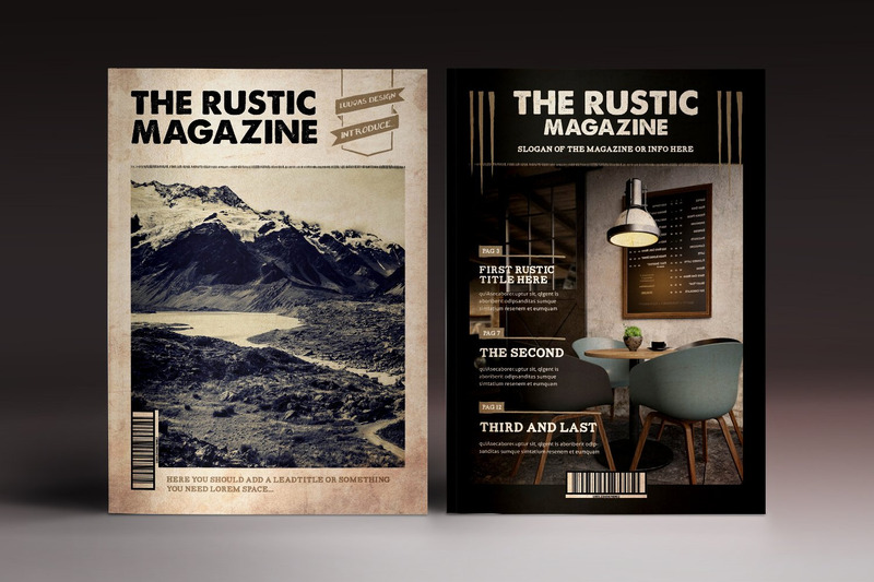 The Rustic Magazine Template - Features Image 1