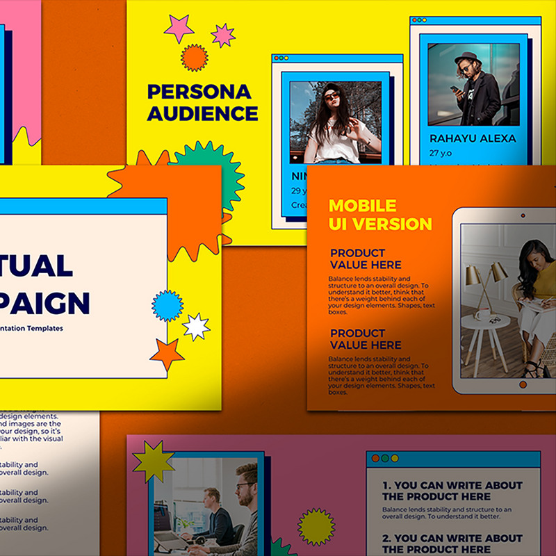 Modello PowerPoint di presentazione della campagna virtuale - Caratteristiche Immagine 1