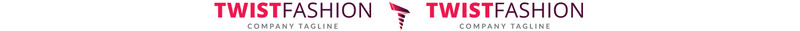 Modèle de logo de mode Twist - Caractéristiques de l’image 1