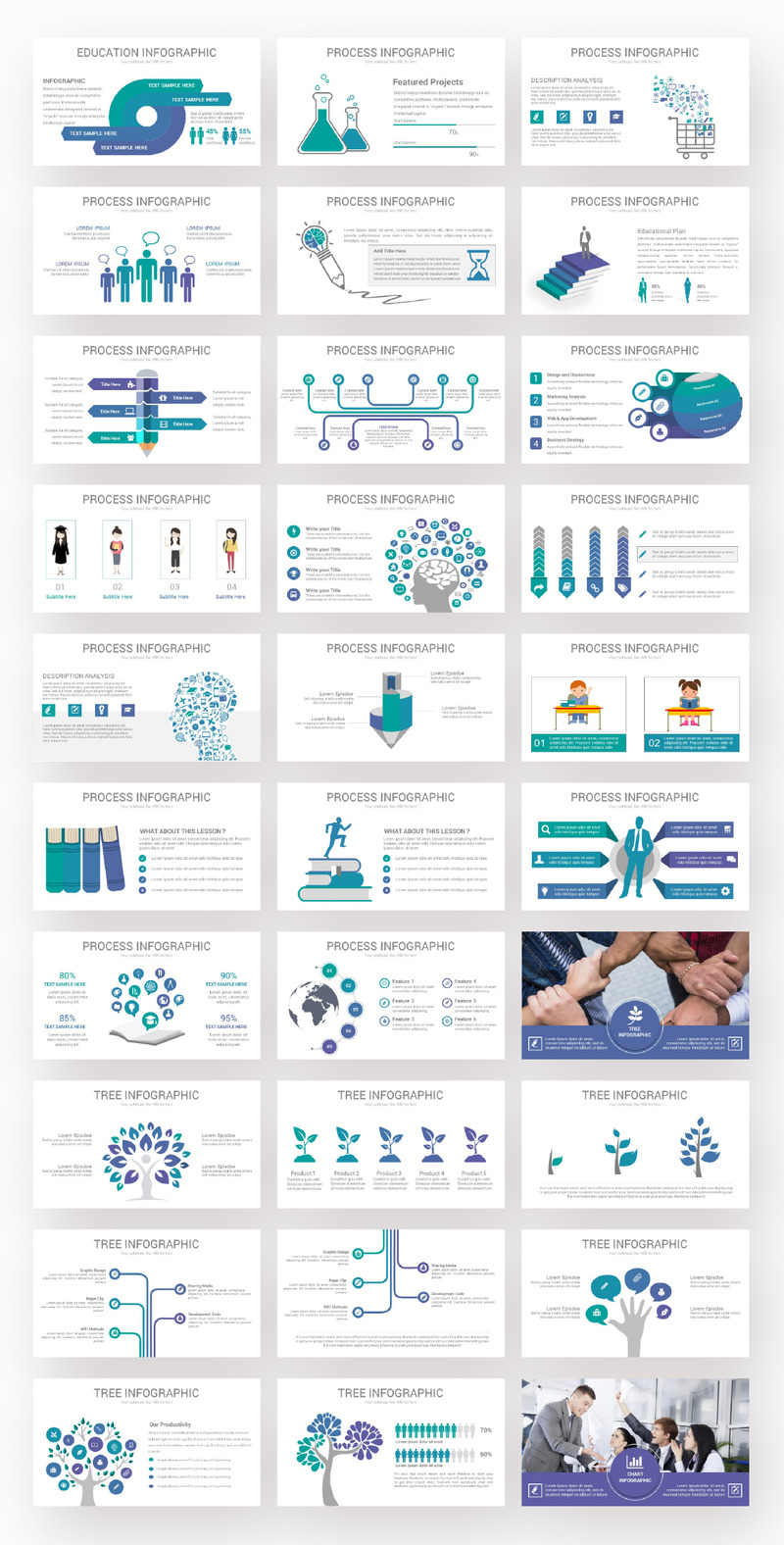 Презентація освіти шаблон PowerPoint - Features Image 2
