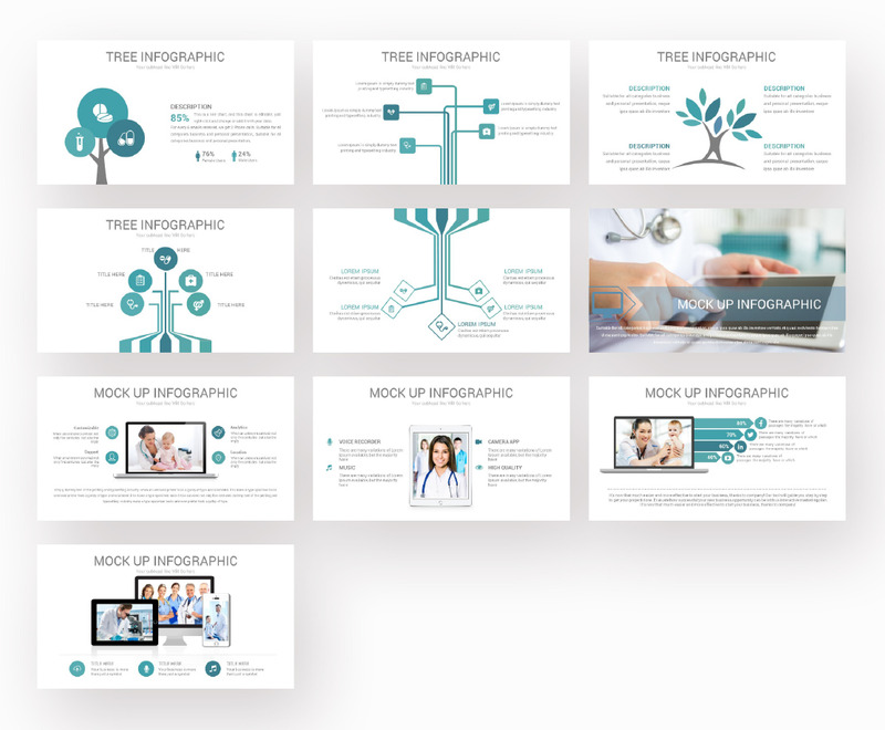 Modello PowerPoint di presentazione medica e sanitaria - Caratteristiche Immagine 5