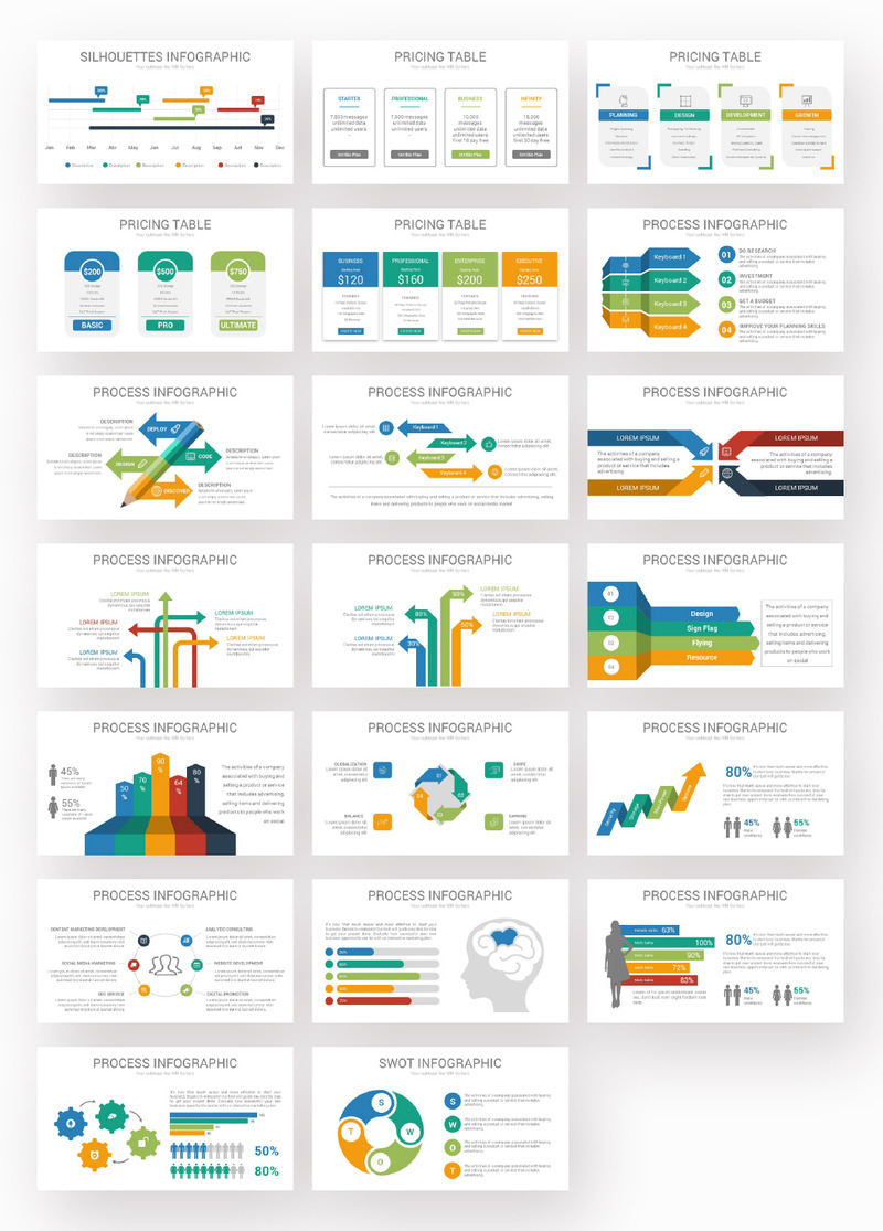 PowerPoint-Vorlage für Mehrzweckpräsentationen - Eigenschaften Bild 3