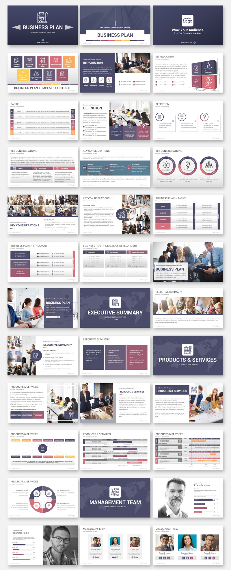 Modèle de présentation PowerPoint de plan d'affaires - Caractéristiques de l’image 1