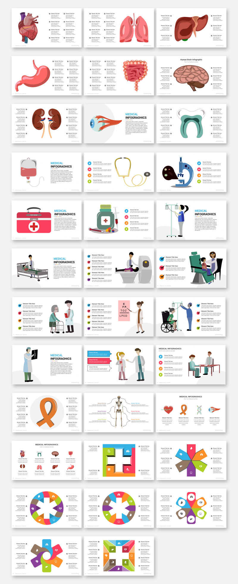 Medical PowerPoint Infographics Template - Features Image 1