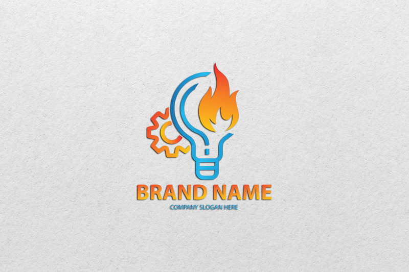 Modello di progettazione del logo creativo - Caratteristiche Immagine 1