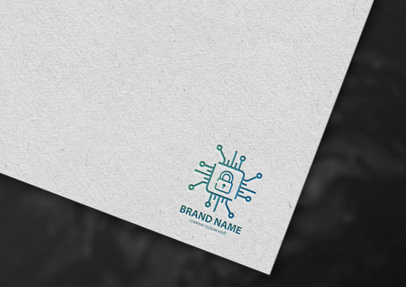 Digital Lock And Security Logo Design - Features Image 1