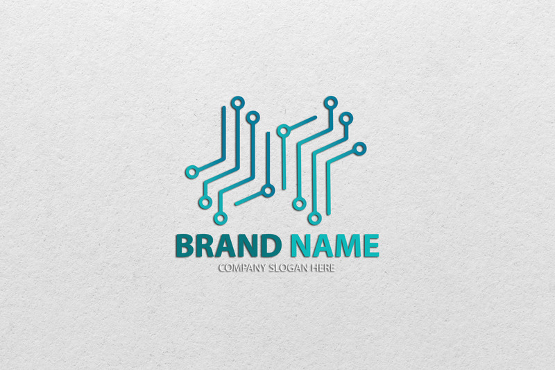 Modèle de conception de logo de réseau - Caractéristiques de l’image 1