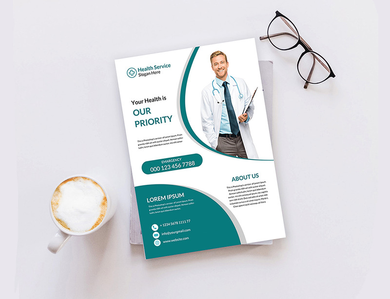 Modèle d'identité d'entreprise Medical Flyer Design - Caractéristiques de l’image 1