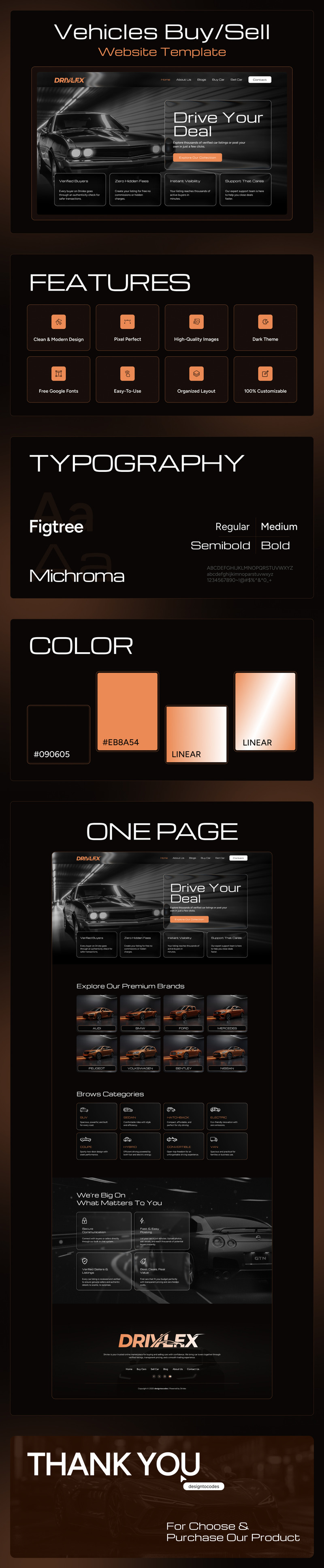 Drivlex - Next.js 汽车经销商网站模板 - Features Image 1