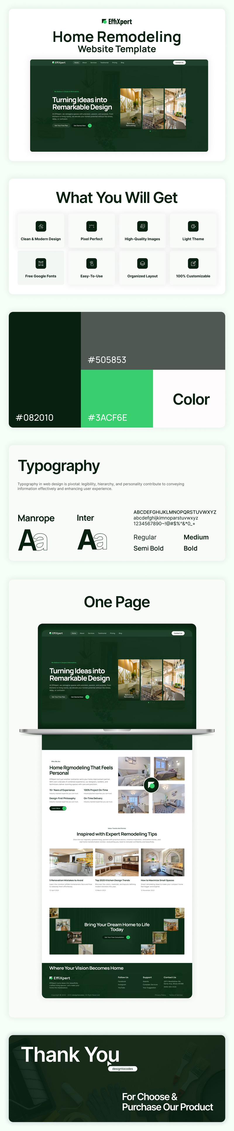 Effixpert – Home Remodeling Websites Elementor Template - Features Image 1