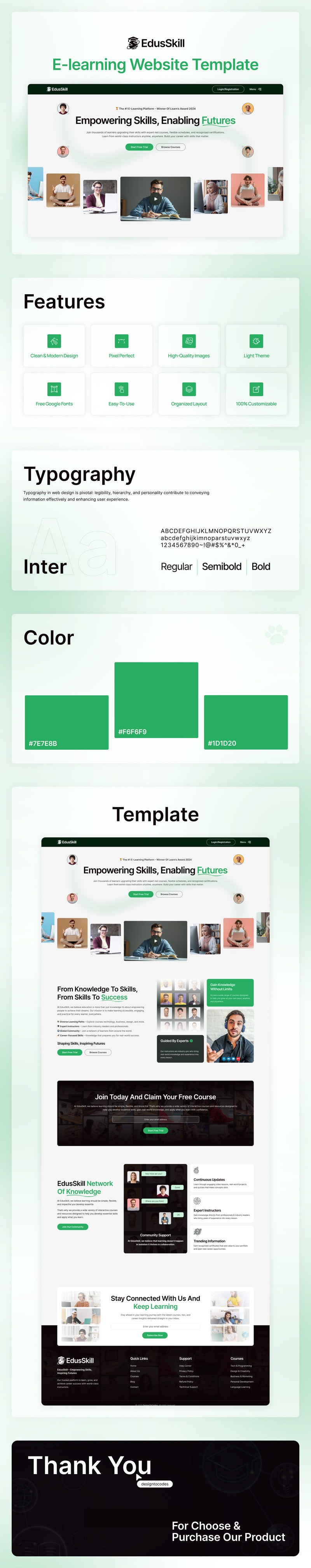 EdusSkill – Education & Online Courses Next.js Template