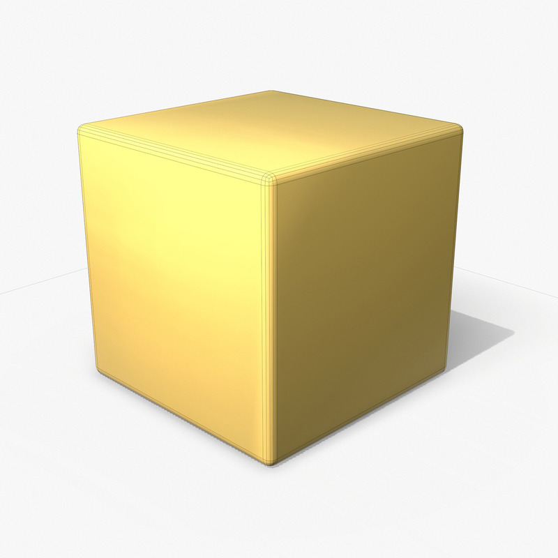 Rubik's Cube Low Poly 3d Model - Features Image 8